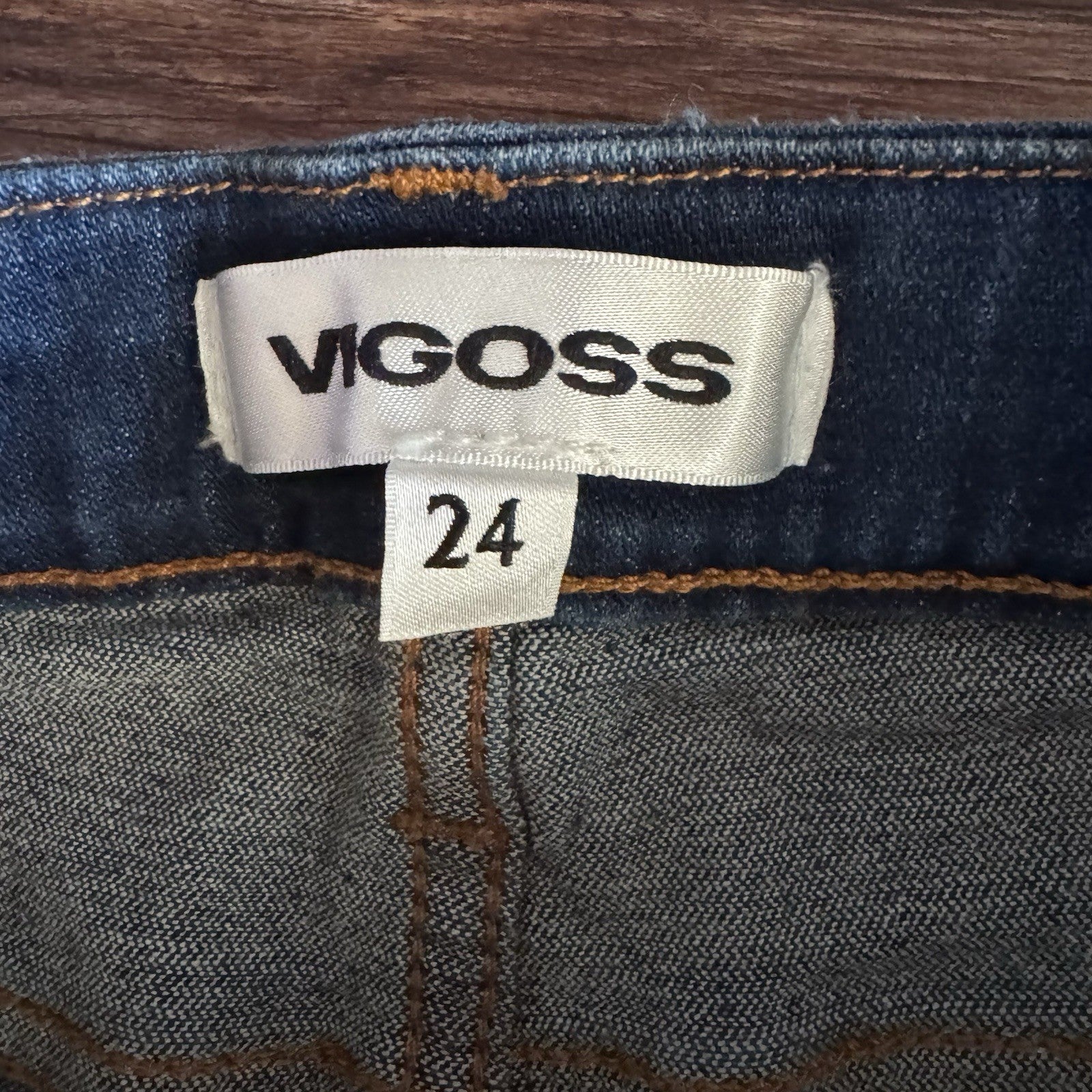NWT Vigoss Denim Shorts Size 24 |  Wash Distressed Cuffed Shorts Stitch Fix