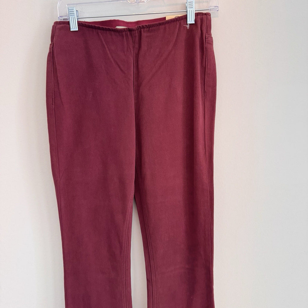 Rock & Roll Denim Bargain Bell Jeans 27x36 Plum High Rise Flare Pull On Stretch