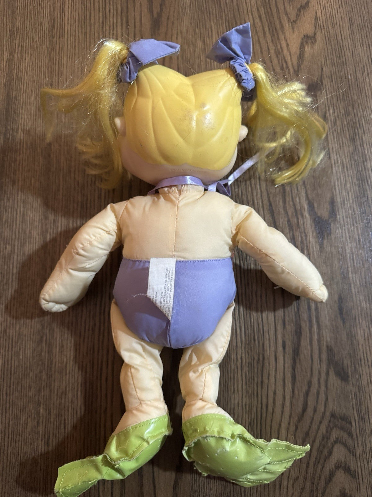 Vintage 1999 Rugrats Angelica Doll plush "Swim Party" nylon pool bath water