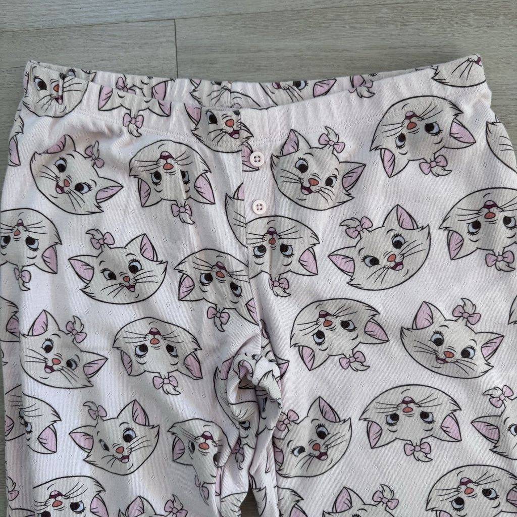 Disney Marie Aristocats Pajama Pants Small Pink Lounge Sleep Cute Cats