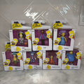The Simpsons Jakks Pacific 7 Figure Lot Bart Carl Selma Itchy Sideshow Bob Mel