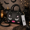 Luv Betsey Vampire Face Mini Satchel Crossbody Bag Black Halloween NWT Cute
