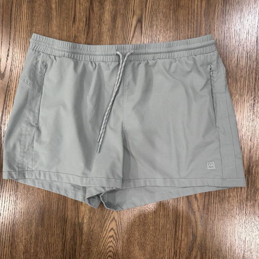 Avalanche Outdoor Supply Co Shorts Womens 3” XL Gray Drawstring Zip