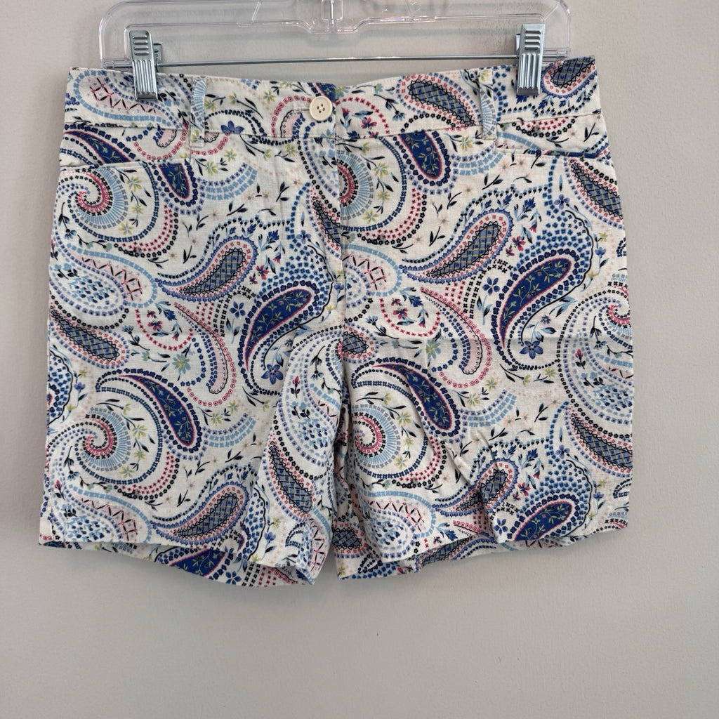 Talbots Women’s Size 8P Pants Shorts Lot 5pc Pink Beige Floral Career