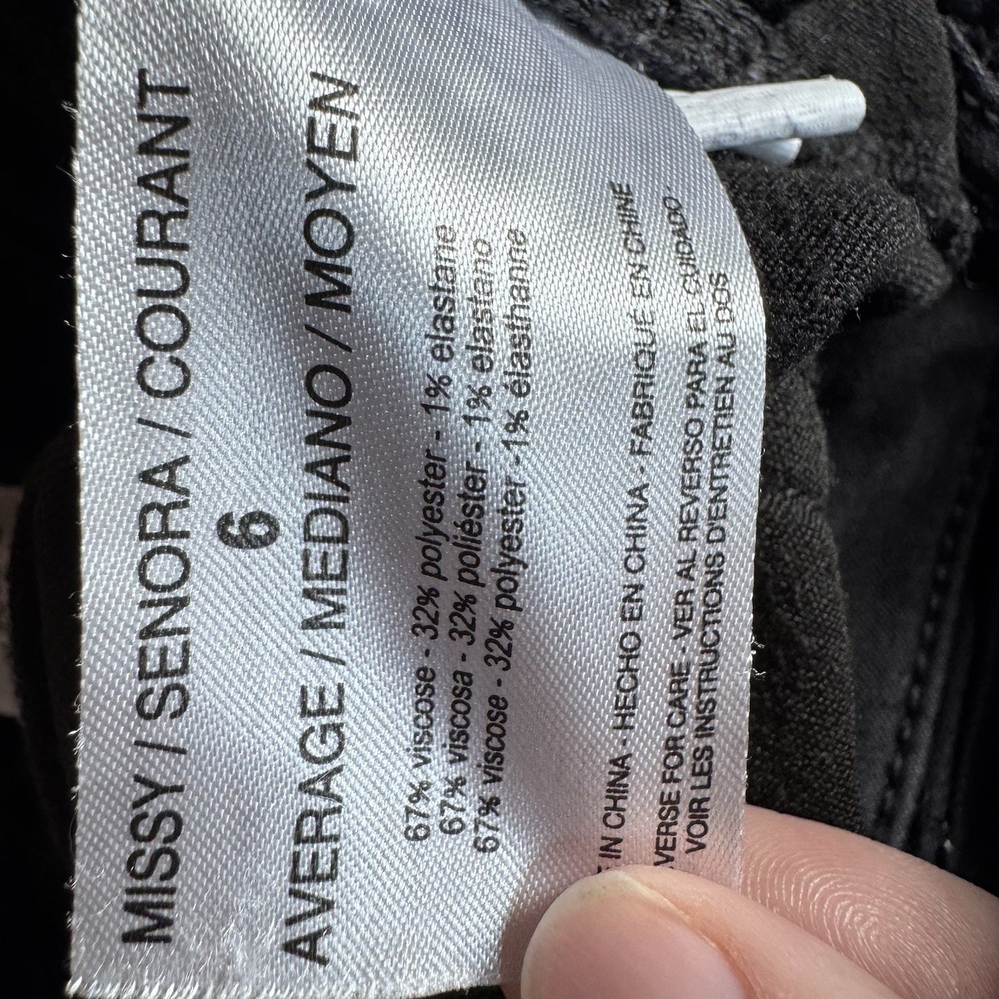 nine west jessica jegging Black Jeans Size 6