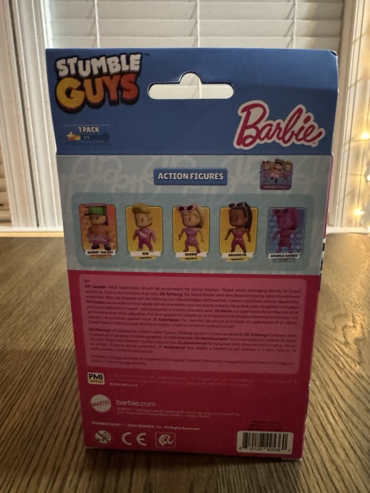BARBIE Brooklyn Legendary Stumble Guys LIMITED EDITION 4" Figure 2024 NEW "RARE"