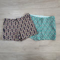 Crown & Ivy Shorts Lot Of 2  Size 14 Geometric & Medallion Print Cotton