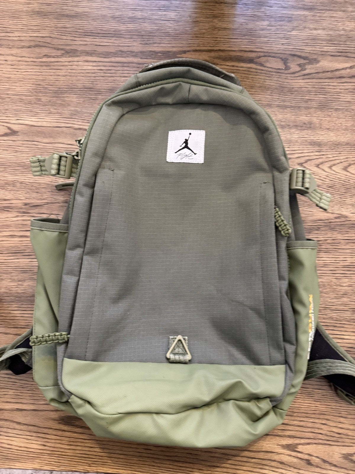 Rare Nike Air Jordan Flight Cordura BackPack Size 29L Retro 4 Military Green