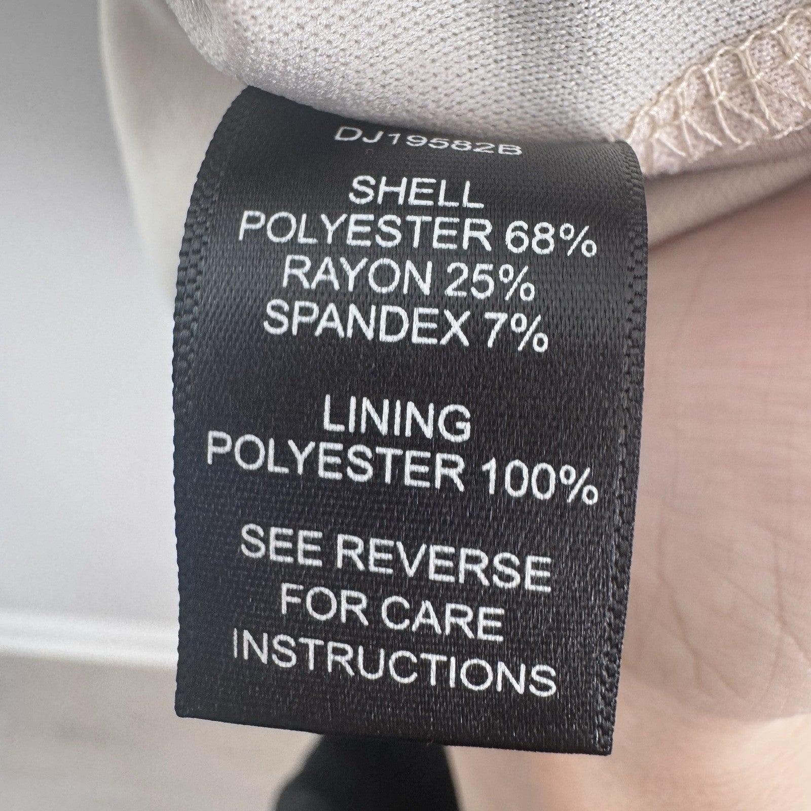 Ark & Co Lace Sheath Dress Navy Nude Lined V Neck Sleeveless Size S