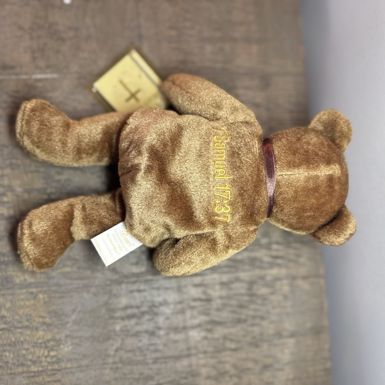 Holy Bears Lot of 2 Prayer of Jabez & Holy Bible Plush Bears 2000 2004 Tags VTG