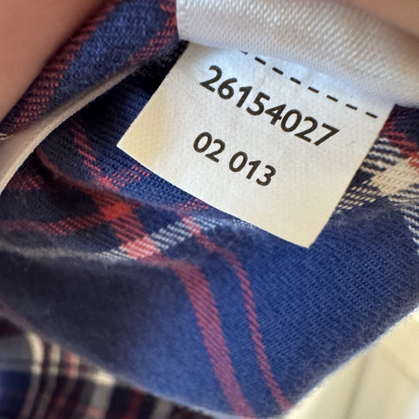 Brooks Brothers 346 Plaid Button-Up Shirt Ruffle Front Size 2 Cotton