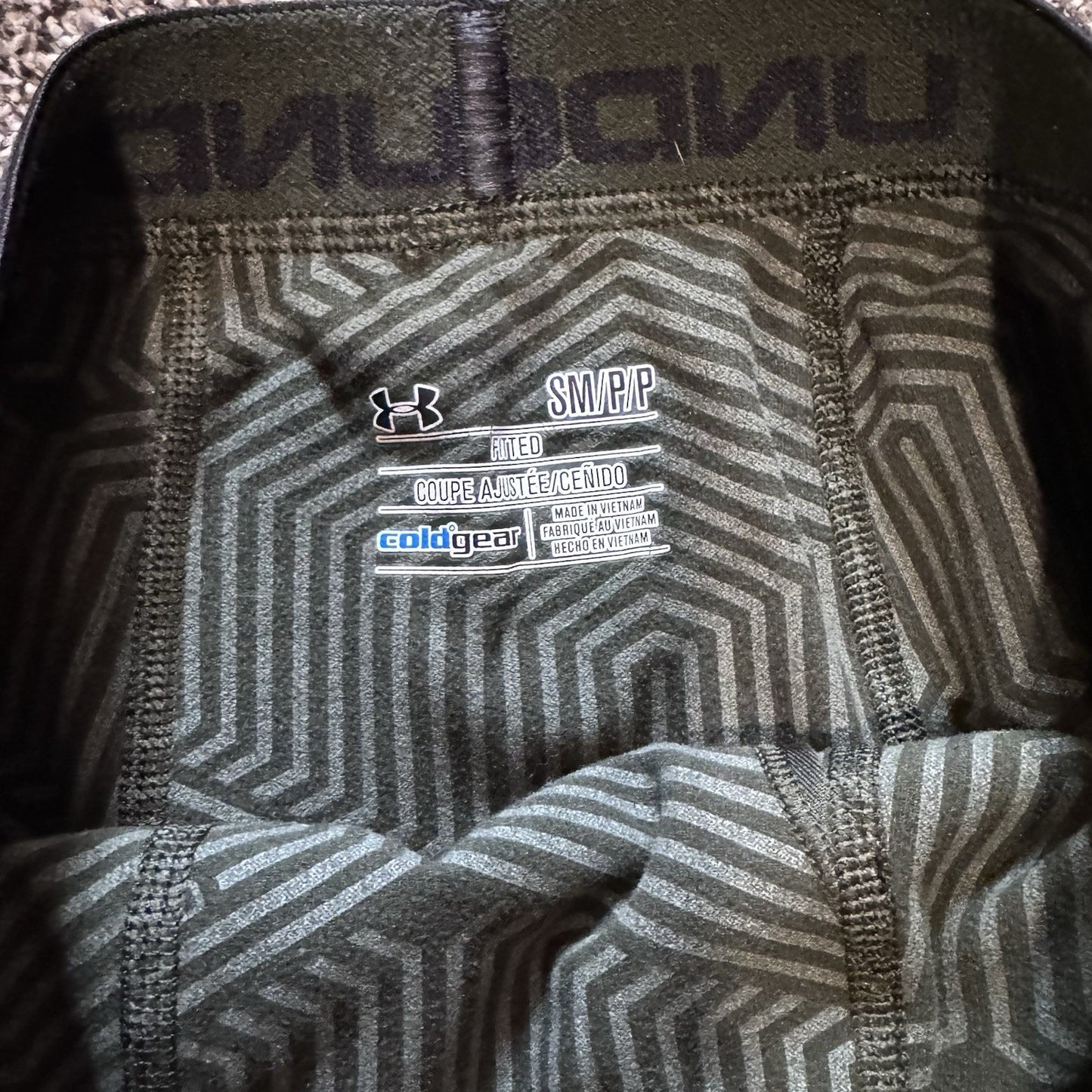 LOT Under Armour ColdGear Leggings Bundle Men’s Small Olive Green Compression