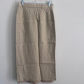 Y2K Talbots Linen Blend Skirt 10 Beige Midi Lined Classic Career