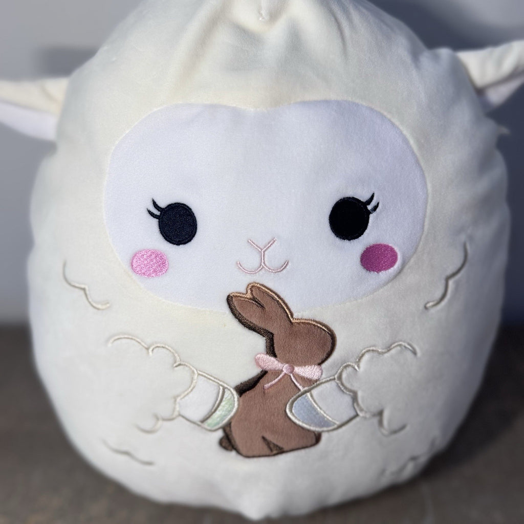 Squishmallows Easter 12" Sophie Cream Lamb with Chocolate Bunny Plush