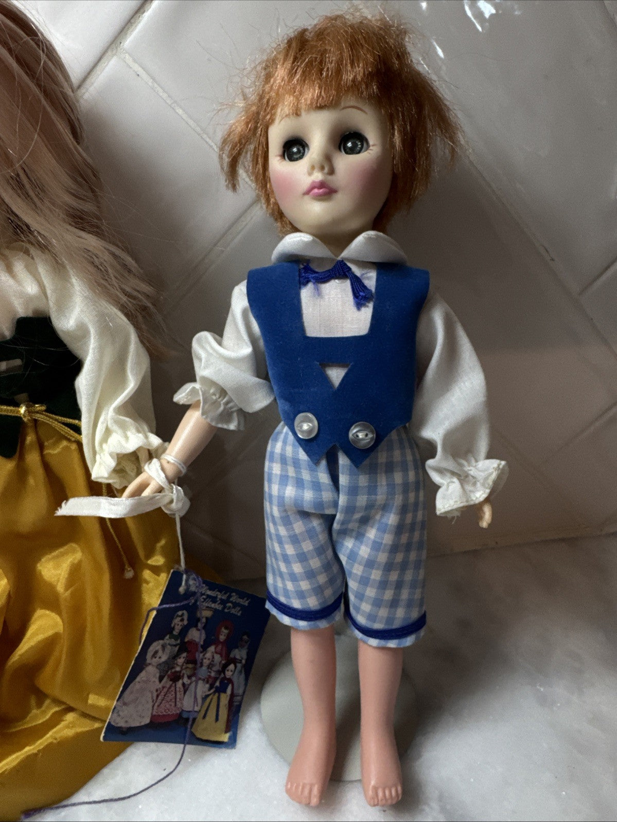 Vintage Effanbee Storybook Dolls Pinocchio Sleeping Beauty Jack Rare Set Of 3