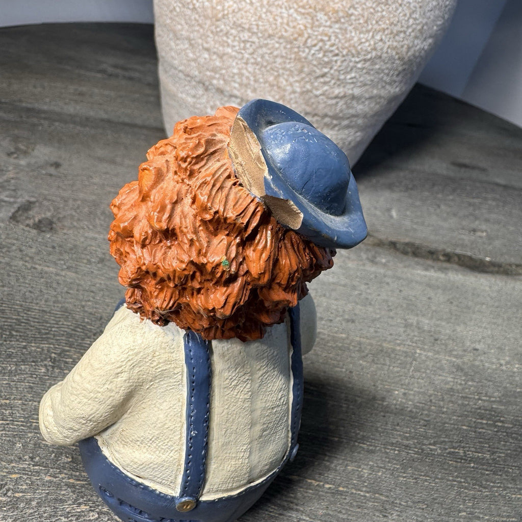 Vintage 1992 Raggedy Andy Resin Figurine 4.25" Character Statue 2411 AS IS
