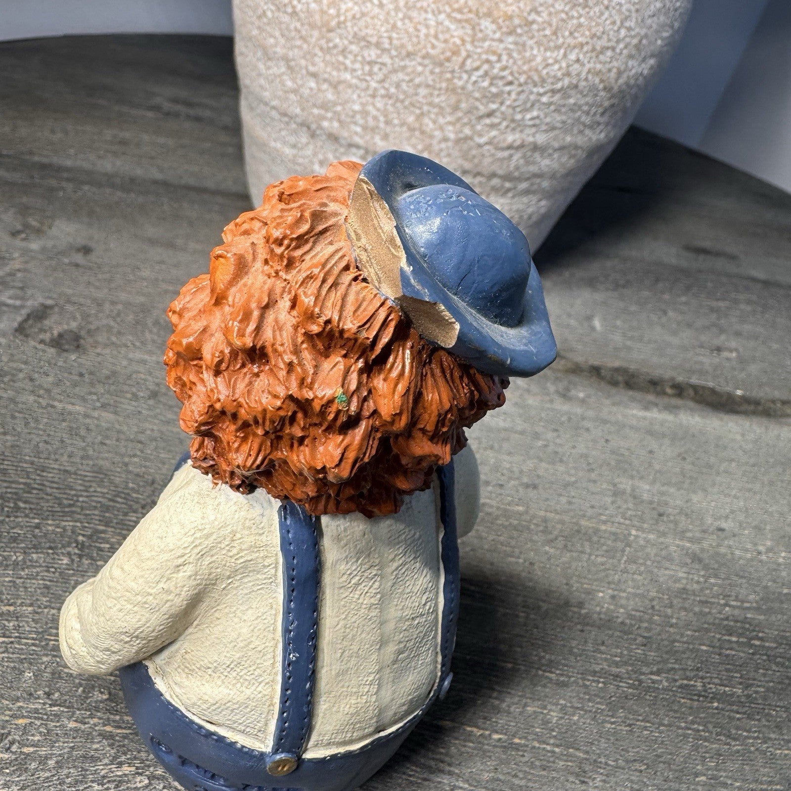 Vintage 1992 Raggedy Andy Resin Figurine 4.25" Character Statue 2411 AS IS