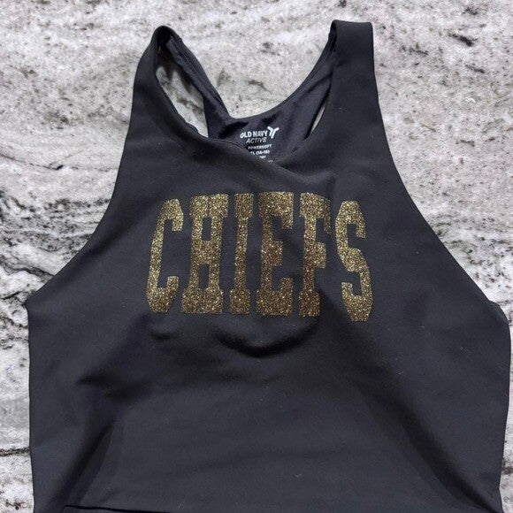 Old Navy Active Powersoft "CHIEFS" Sports Bra - XL (14–16) custom made
