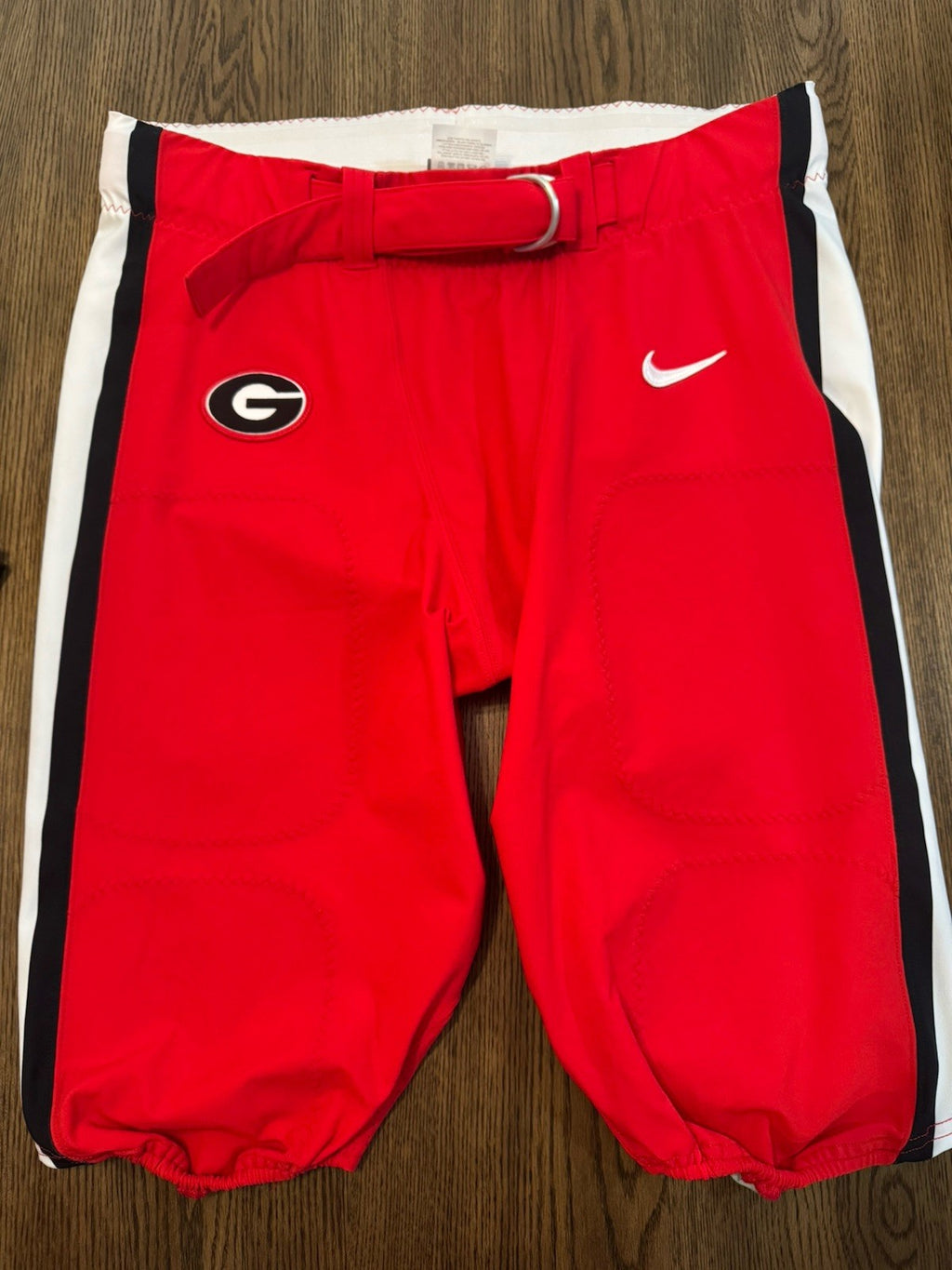 Georgia Bulldogs Team Issued Red Pants 2020 Arkansas 40th Anniversary 1980 Natty