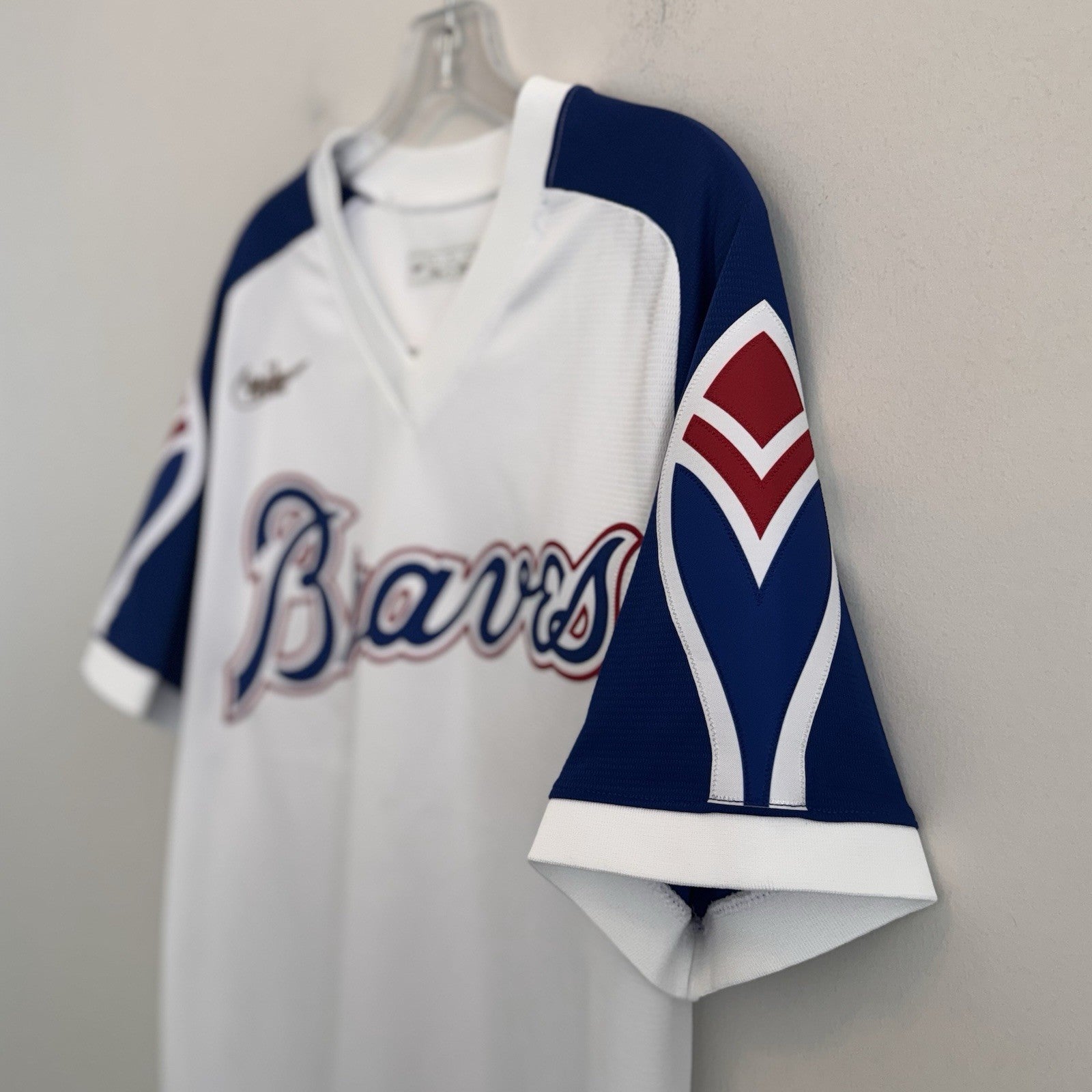 Nike Atlanta Braves Cooperstown Collection White Stitched Jersey Men’s M NWOT