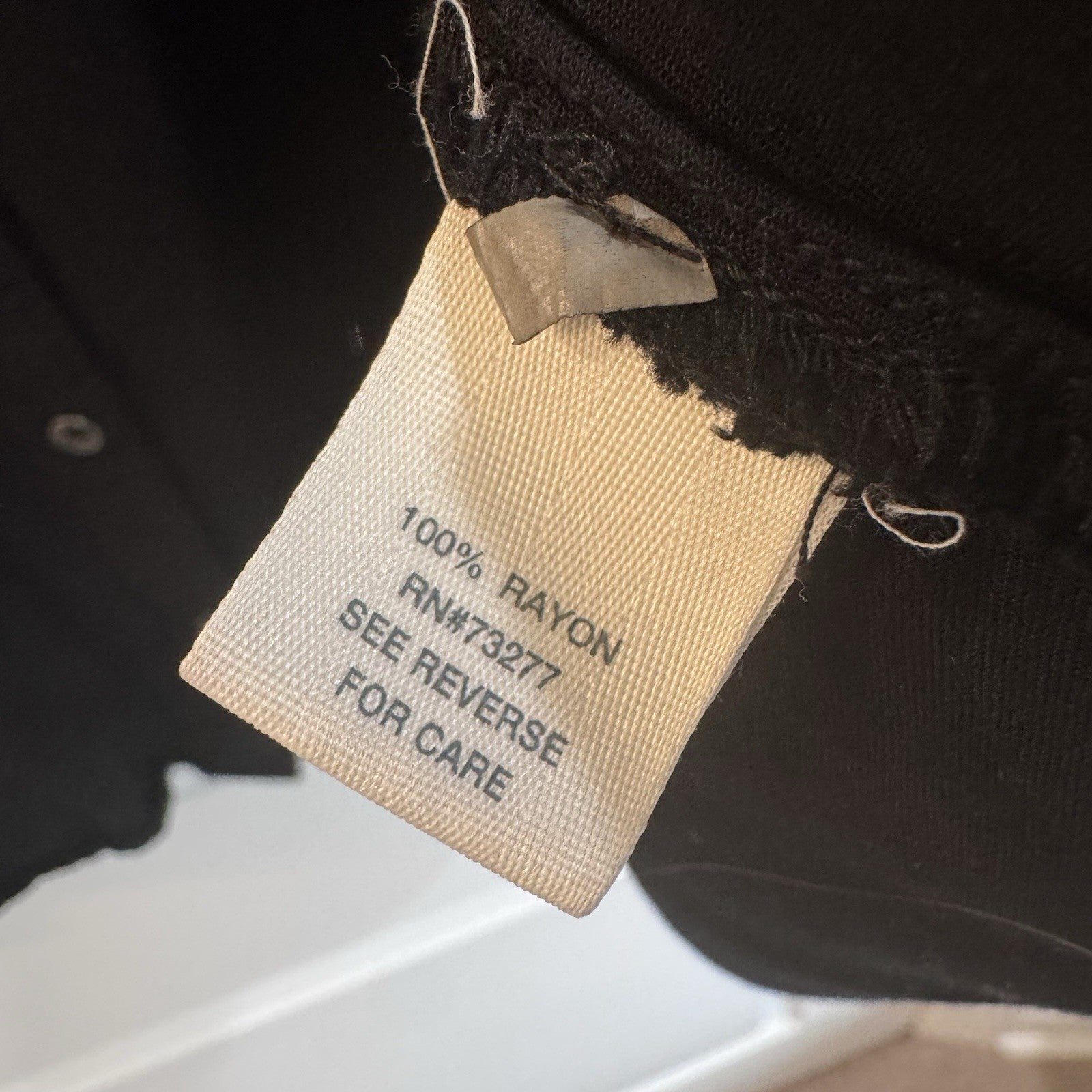 Vintage Mudd Womens Button Front Shirt Dress Black Sleeveless Size XL Y2K