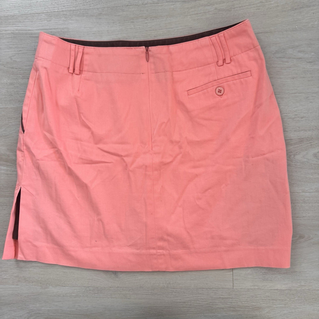 Sport Haley Women’s Golf Skort Sz 10 Coral Peach Stretch Skirt