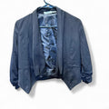 Y2K Body Central Cropped Black Blazer | Size M