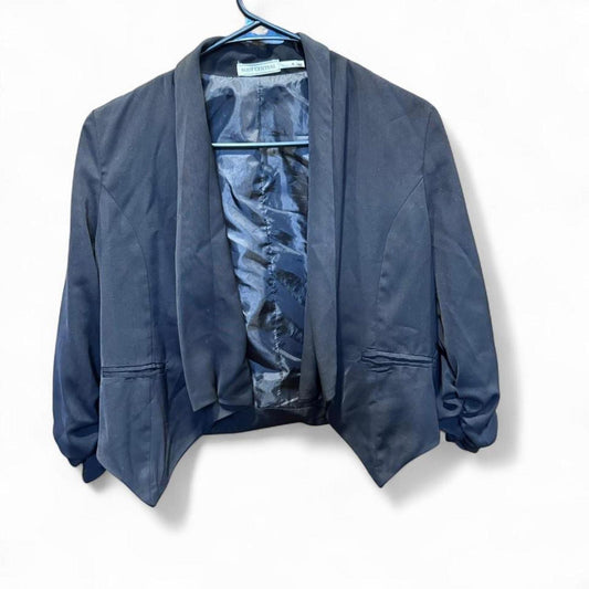 Y2K Body Central Cropped Black Blazer | Size M