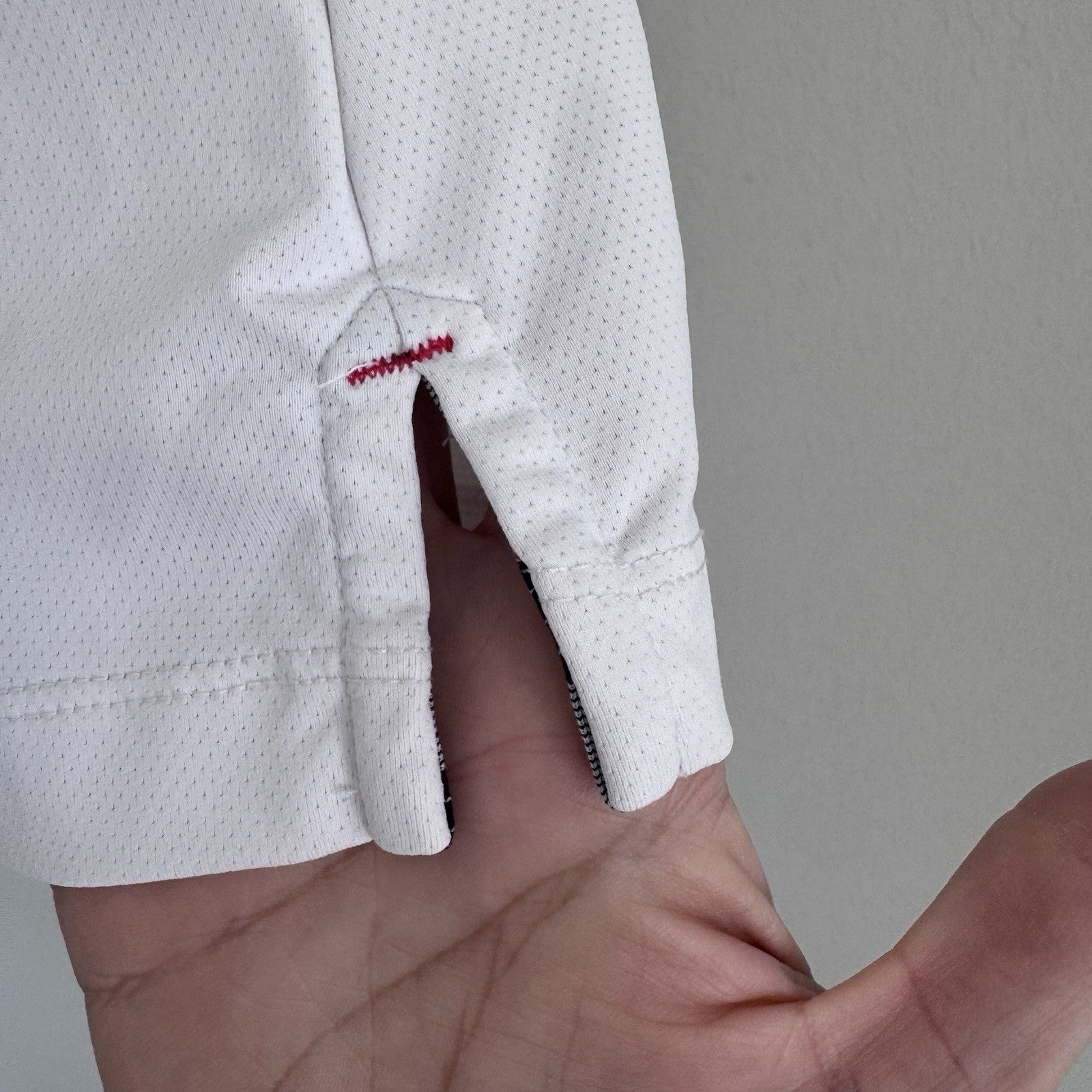 Fairway & Greene Sleeveless Golf Polo Top Women’s S White Striped Collar