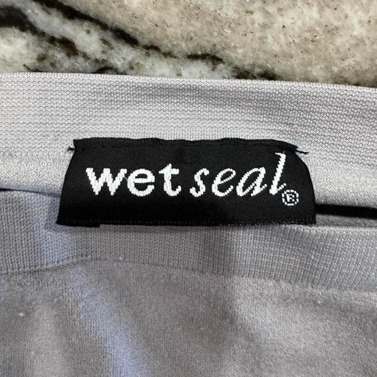 Vintage y2k 2000&#39;s Grey Wet Seal tube top