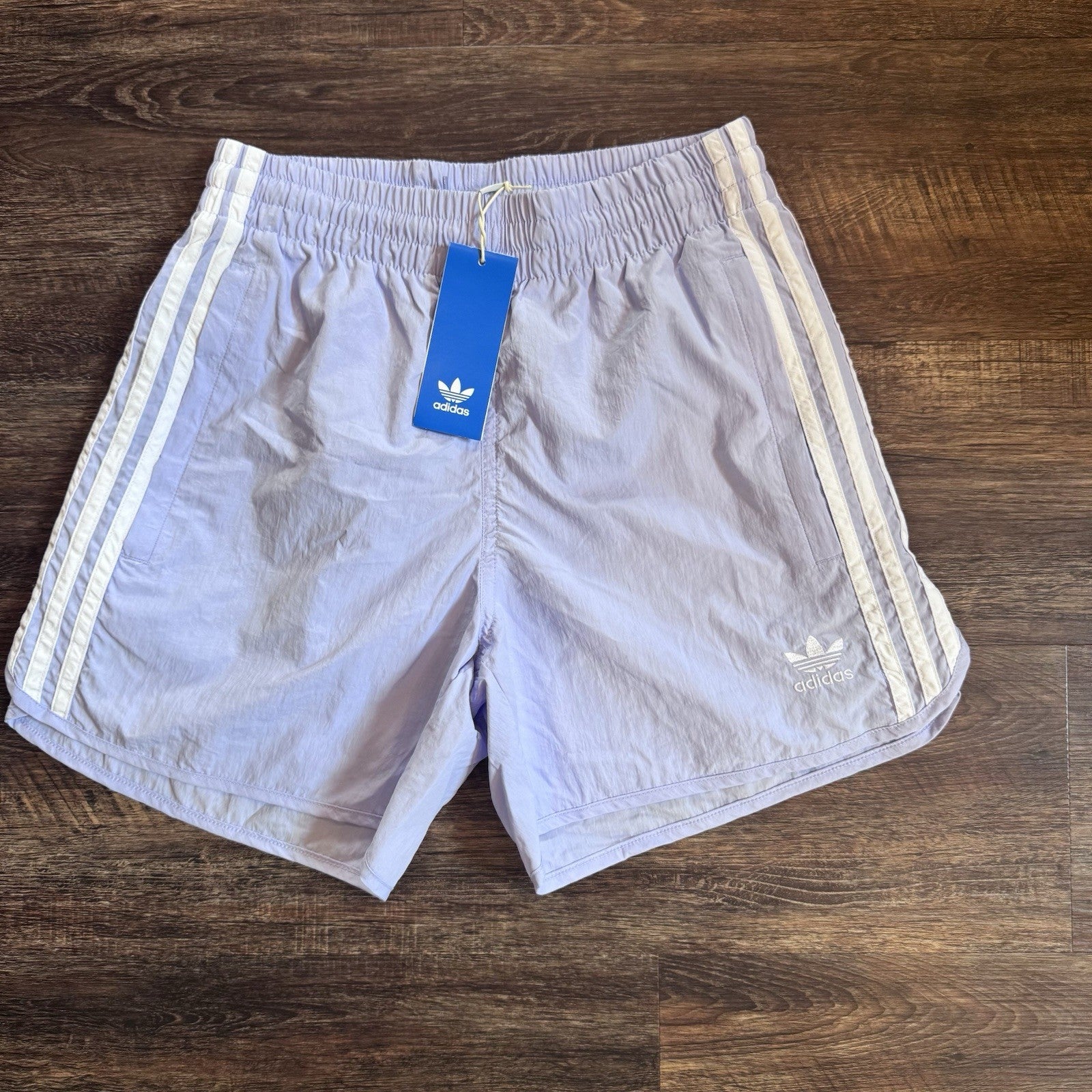 NWT Adidas Originals Sprinter Shorts Violet Tone Men’s Size XSMALL Trefoil