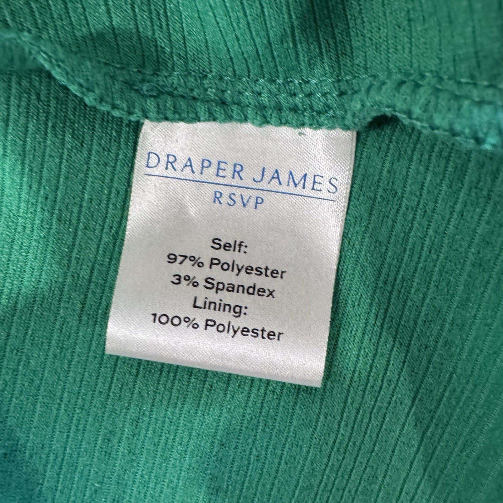 NWT Draper James RSVP Sleeveless Knit Dress Size XXL Mint Green Fit & Flare 