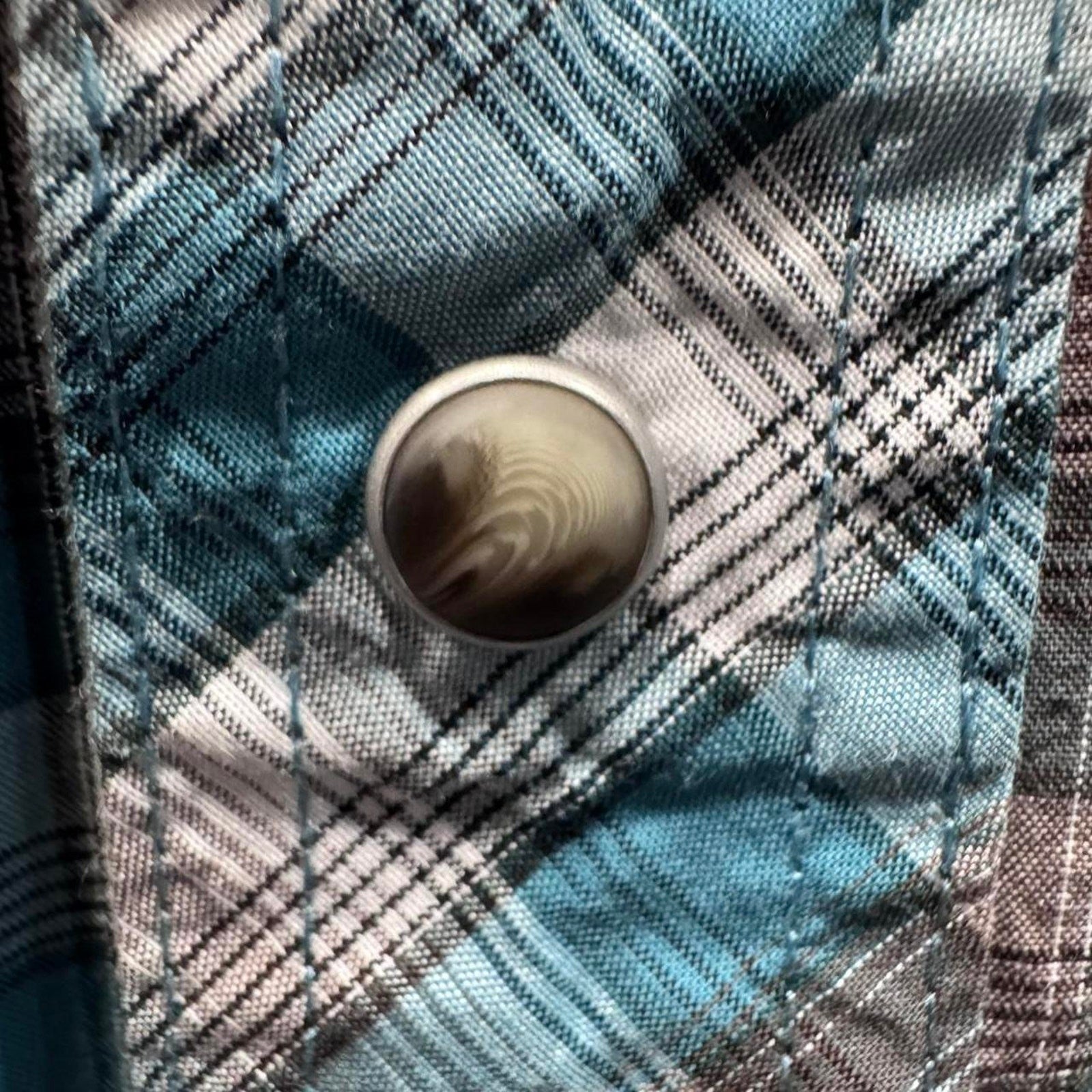 Wrangler Men's Retro Modern Fit Long Sleeve Snap Shirt size small