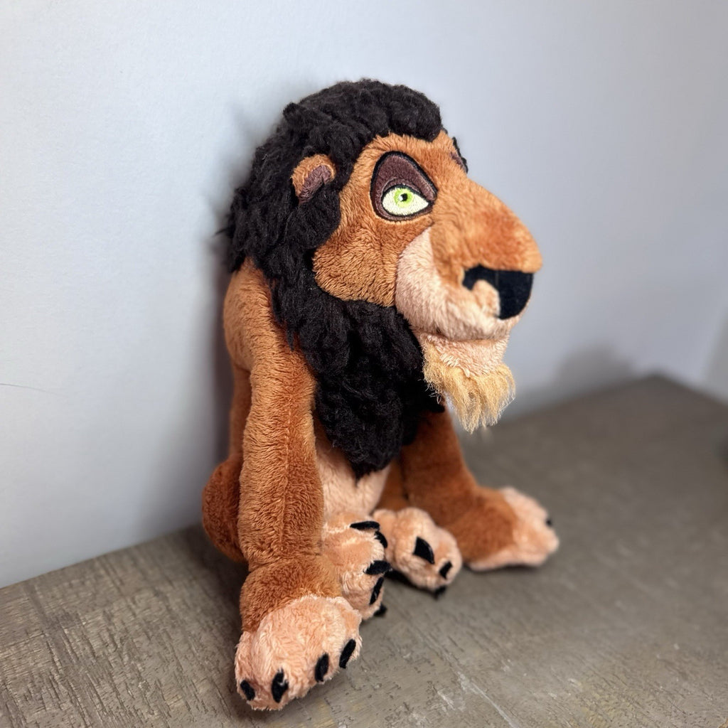 Disney Lion King Simba Animated Talking Plush & Scar Plush Lot of 2 Tested