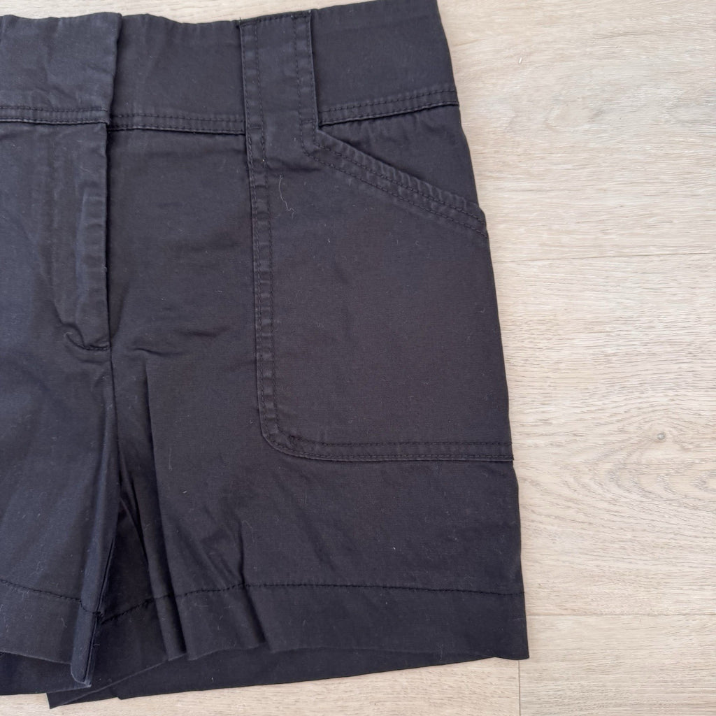 White House Black Market 4” Shorts Sz 2 Black Tailored Women’s
