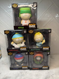 South Park Vinyl Figure Lot Kyle Kenny Cartman Butters Stan New RARE Complete