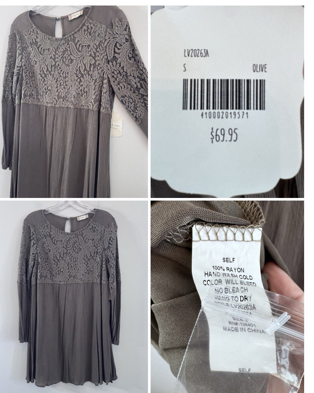 11pc Altar’d State Women’s Size Small Clothing Lot Boho Boutique Dresses Tops