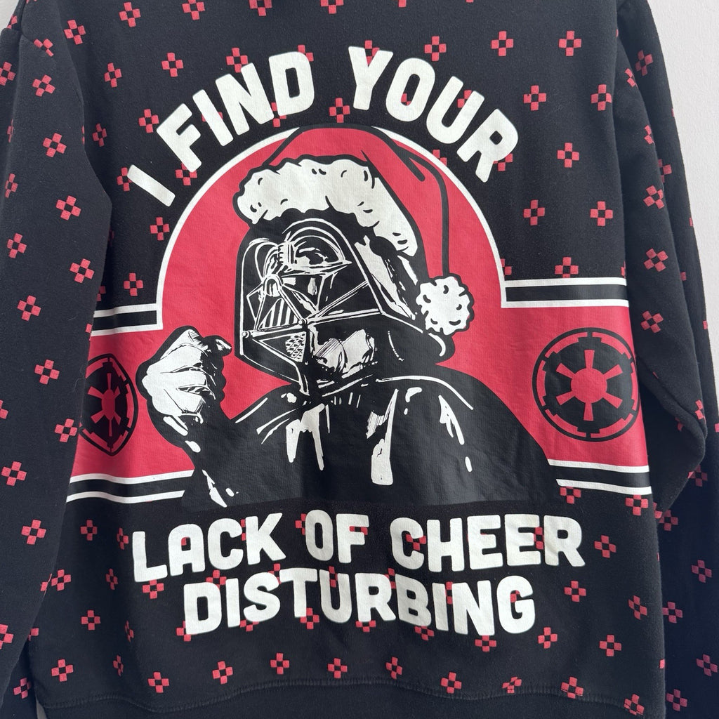 Star Wars Darth Vader Christmas Sweatshirt XL I Find Your Lack Cheer