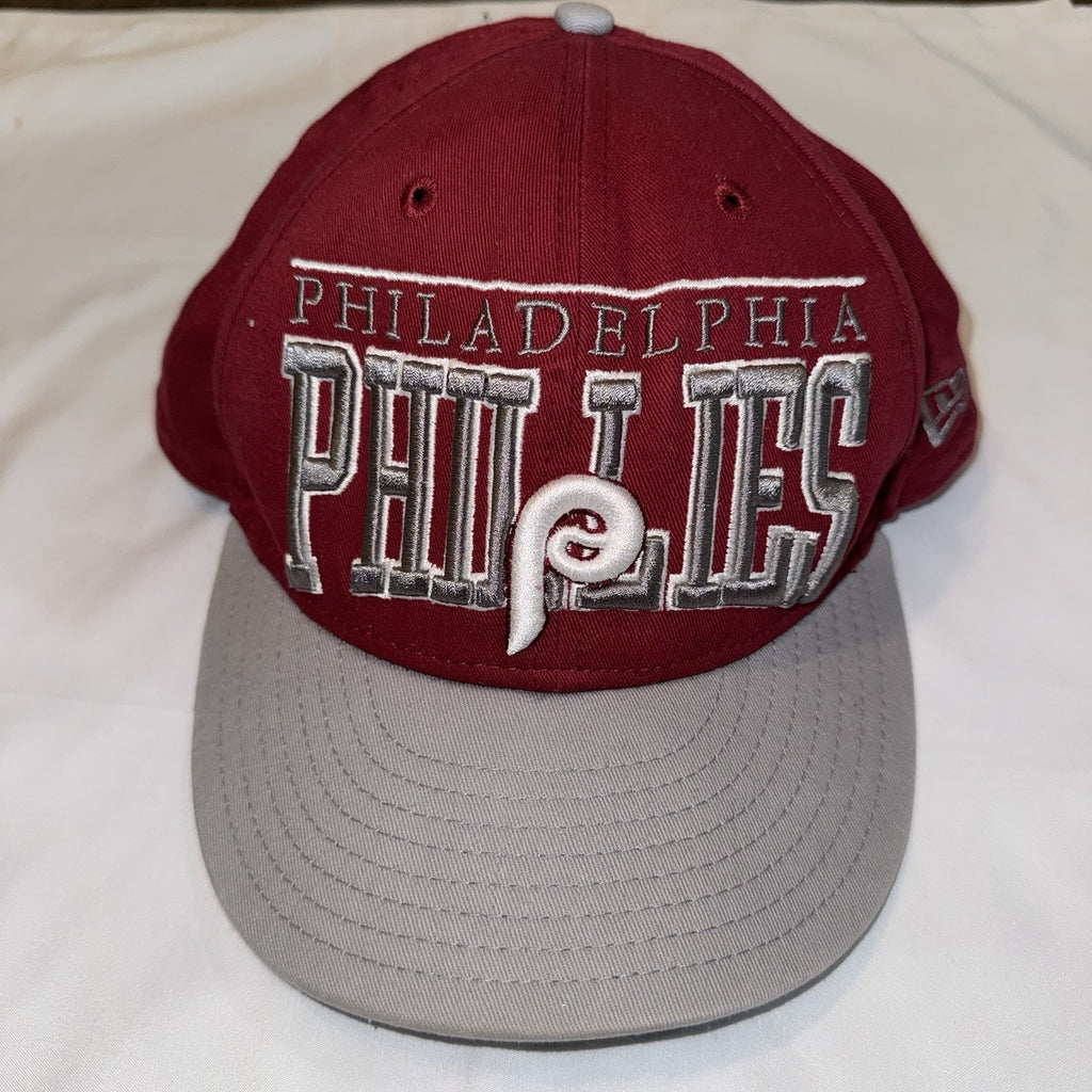 Philadelphia Phillies American Needle Hat Snapback Maroon Cooperstown MLB Cap