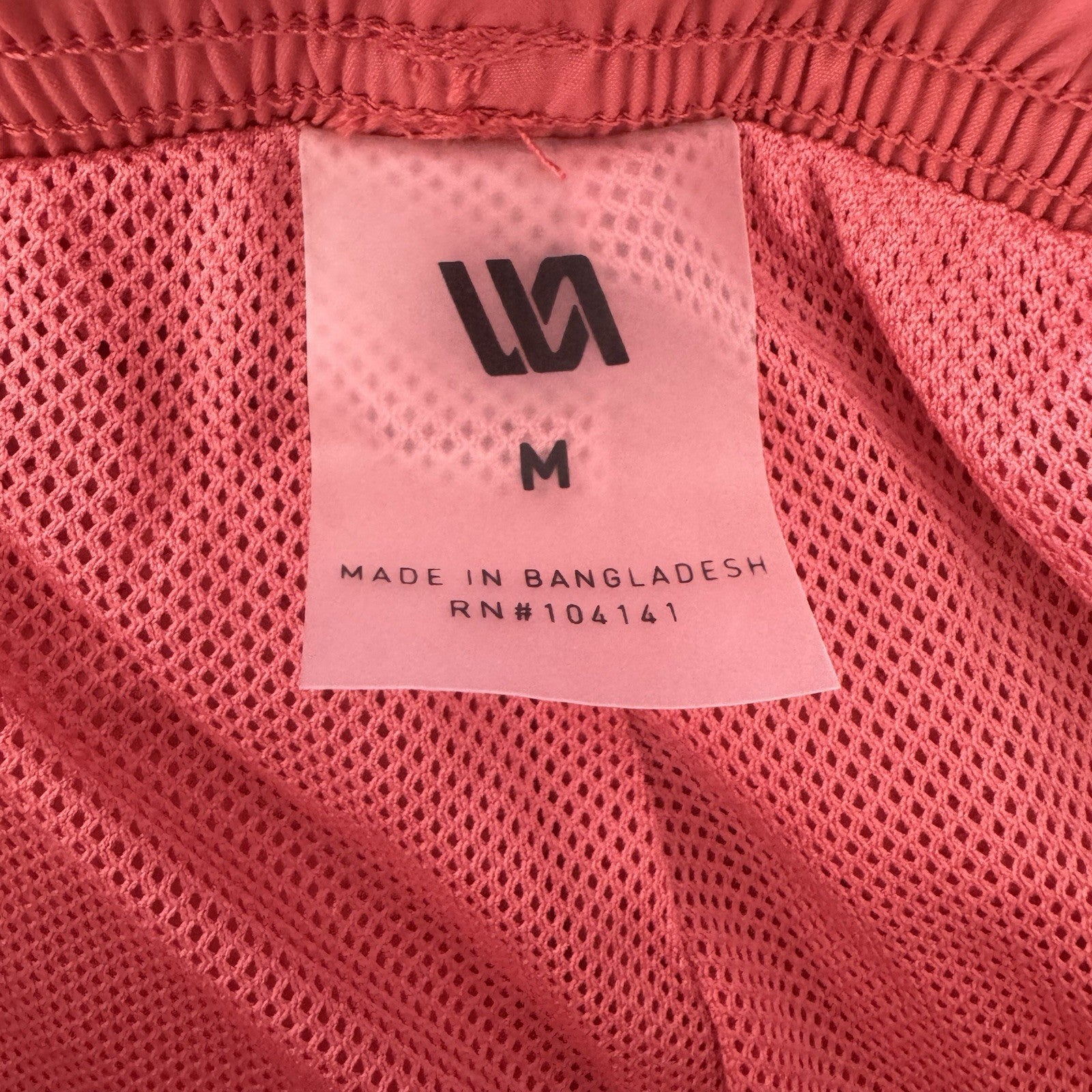 VRST Men's 5" Everyday Short Size M Medium Pink Rouge NWT Athletic Gym 5in