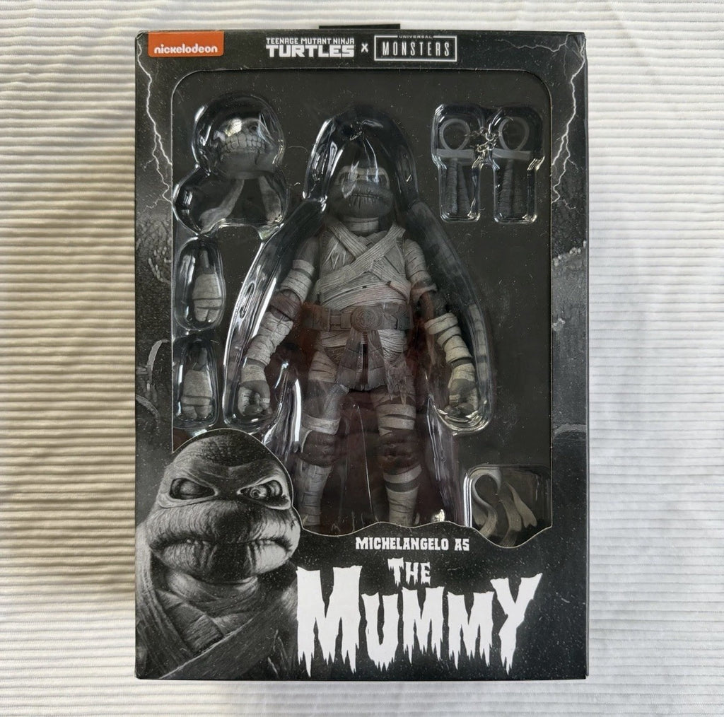 NECA TMNT Universal Monsters Lot Mummy Creature Invisible Man Frankenstein Ninja