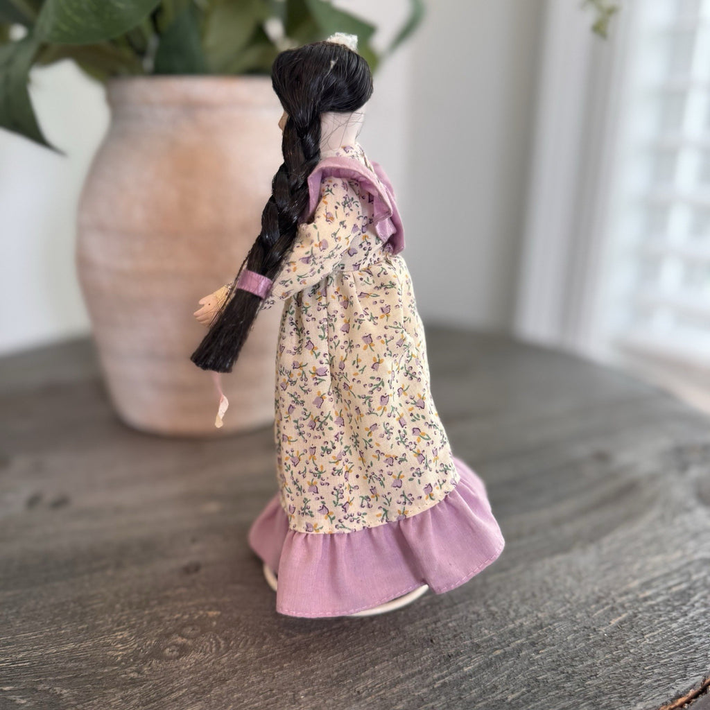 Vintage Bernadette porcelain doll from the Country Collection by Russ Berrie