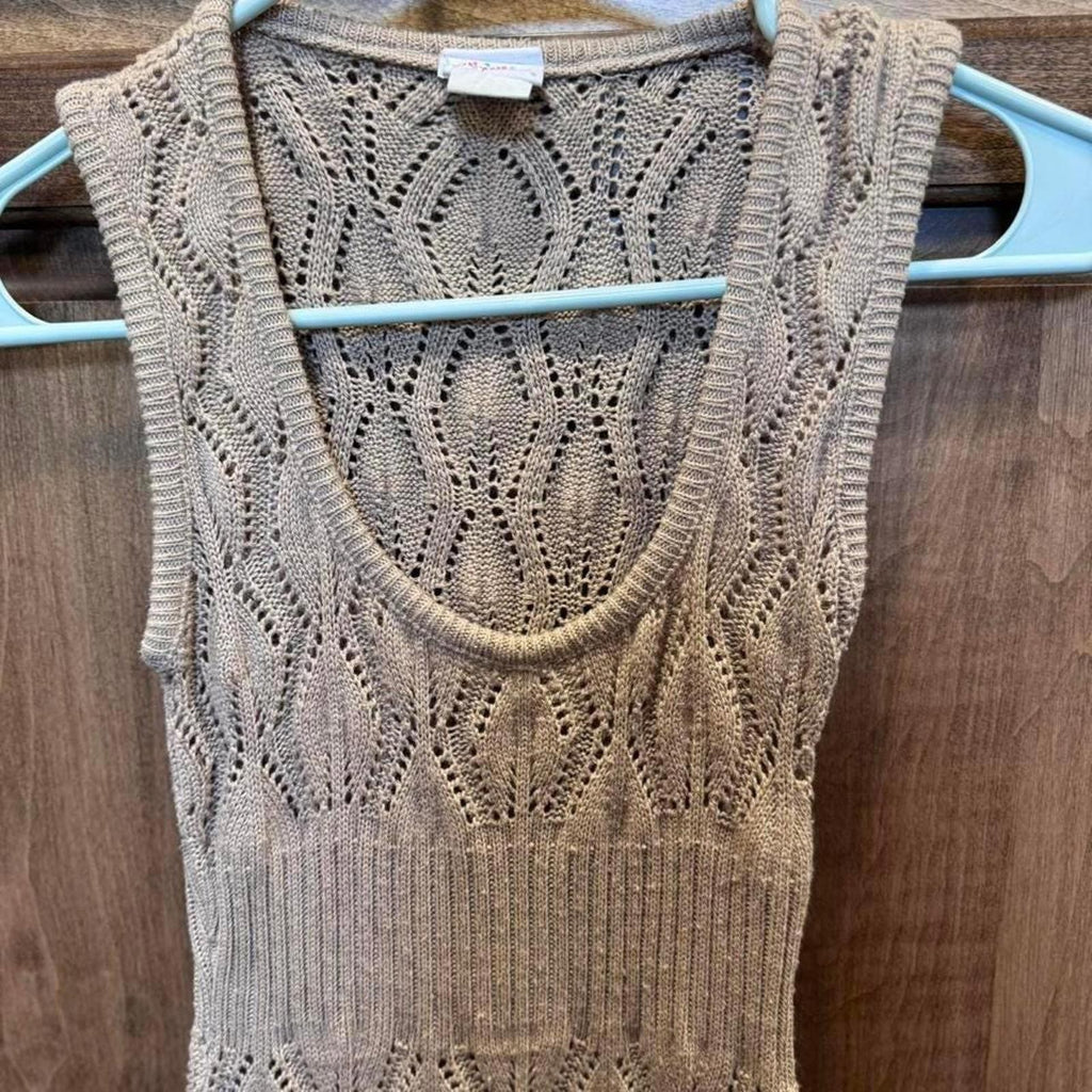 Great American sportswear. Vintage 2005 Y2K Medium crochet knitted style dress
