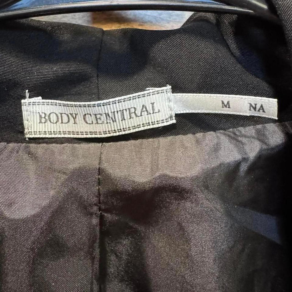Y2K Body Central Cropped Black Blazer | Size M