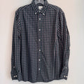ROWM Plaid Button Down Shirt Mens M Green Red Made in Nicaragua Classic 