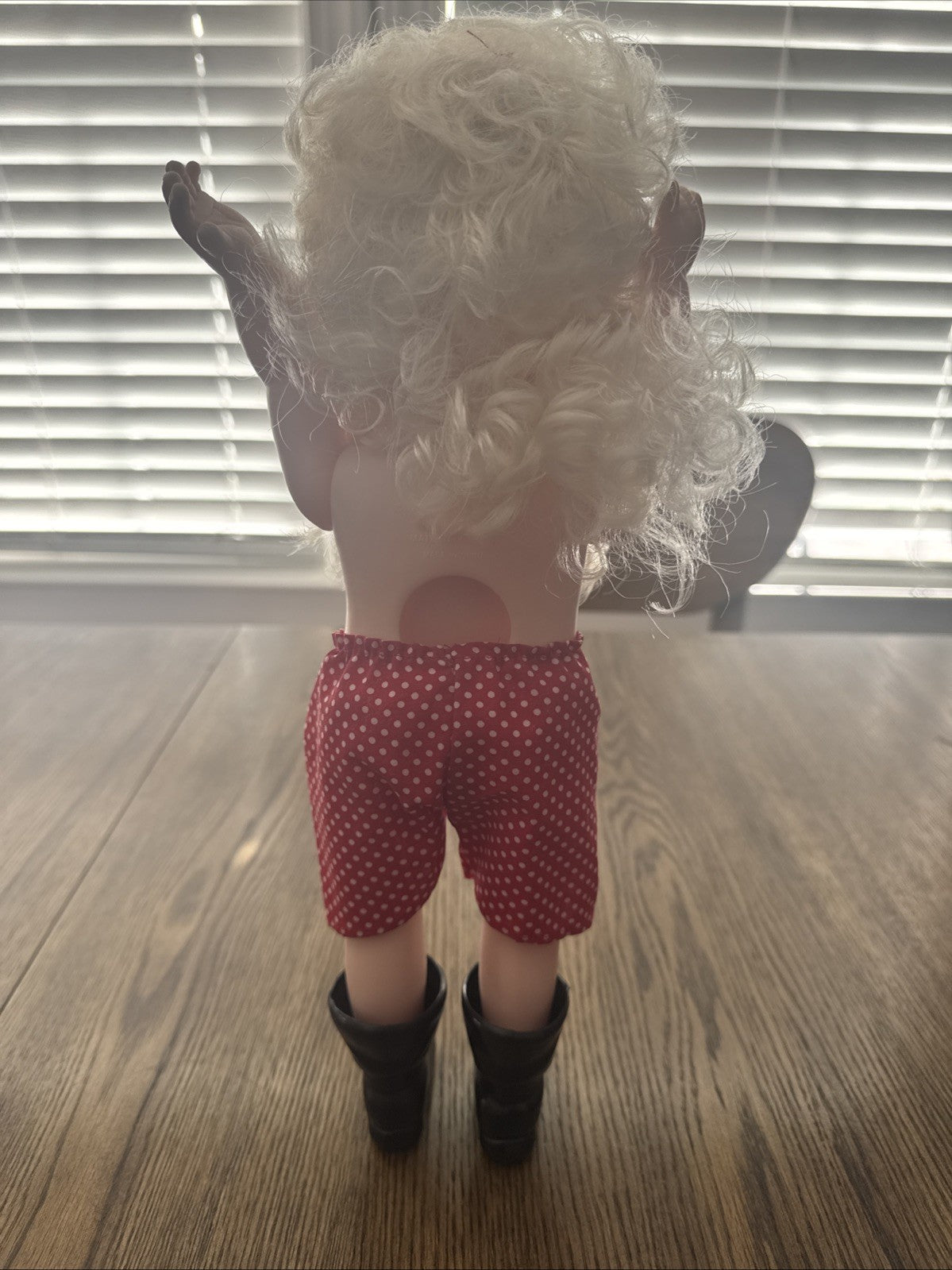 Fibre Craft 14" Standing Santa Claus Doll Body 1990 Billie Peppers