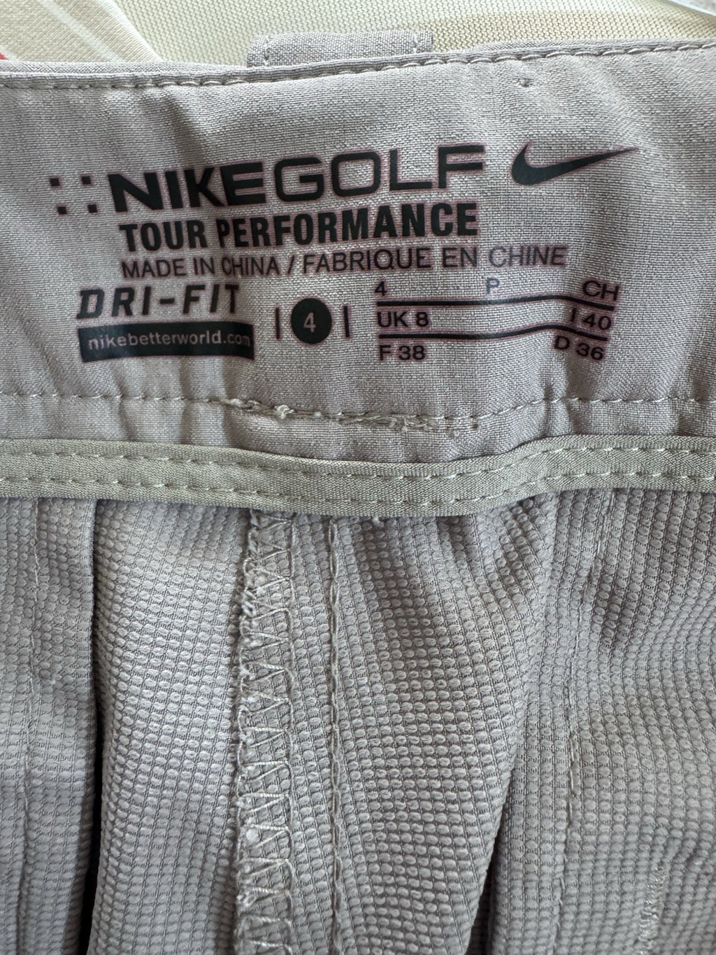 Nike Golf Tour Performance Dri-FIT Women’s Gray Golf Shorts Size 4