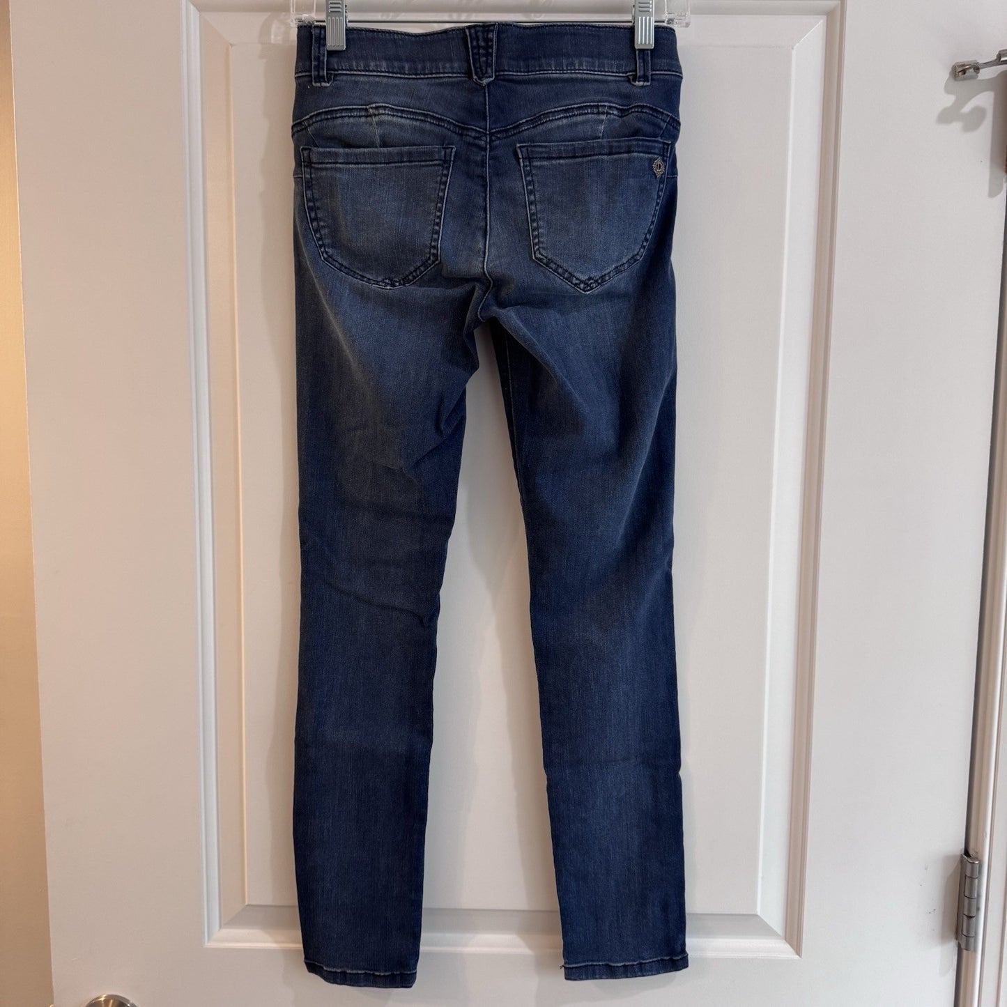 Democracy Absolution Womens Skinny Jeans Size 0P Dark Wash Stretch Denim 