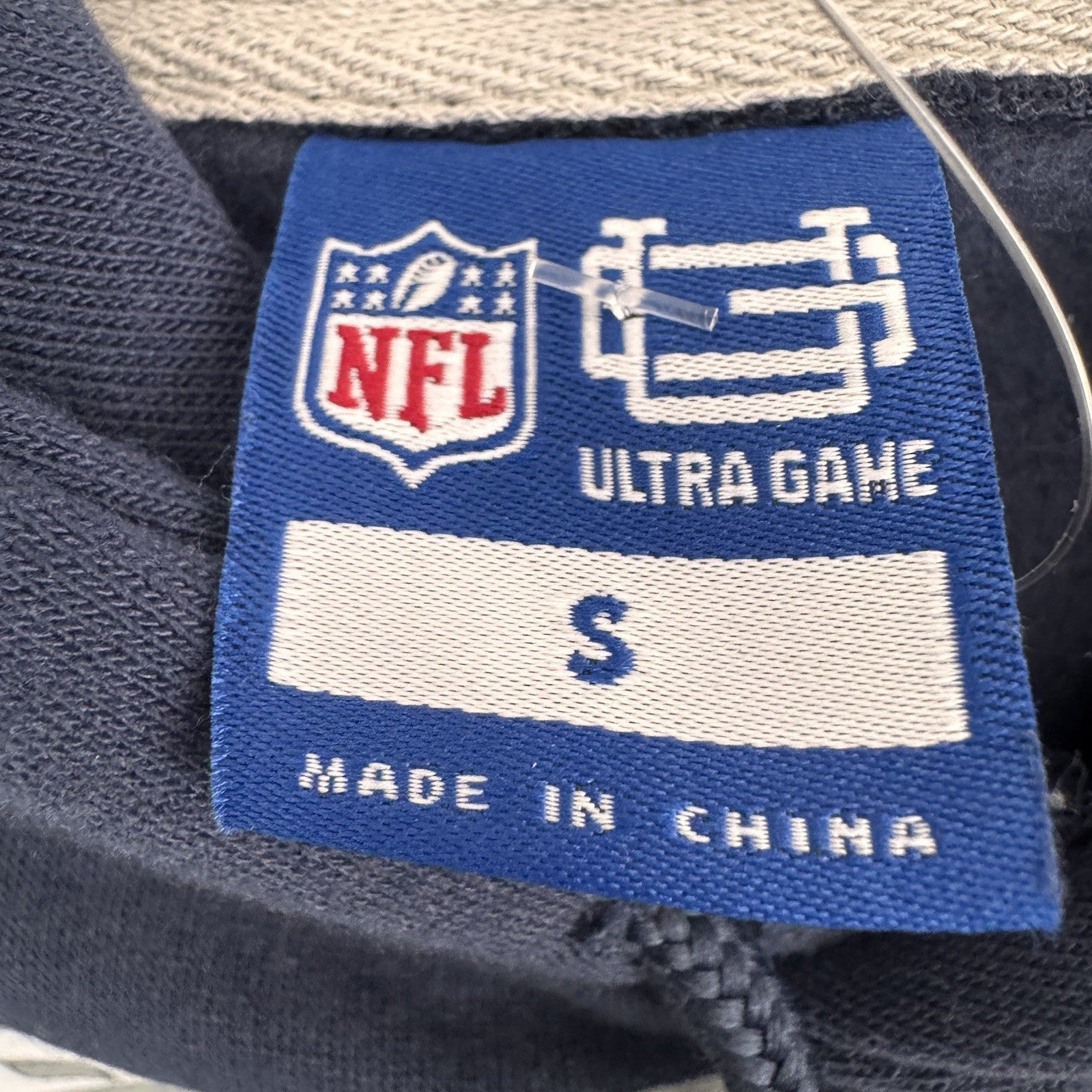 NFL Dallas Cowboys Ultra Game Hoodie Navy Blue Men's Small NWT