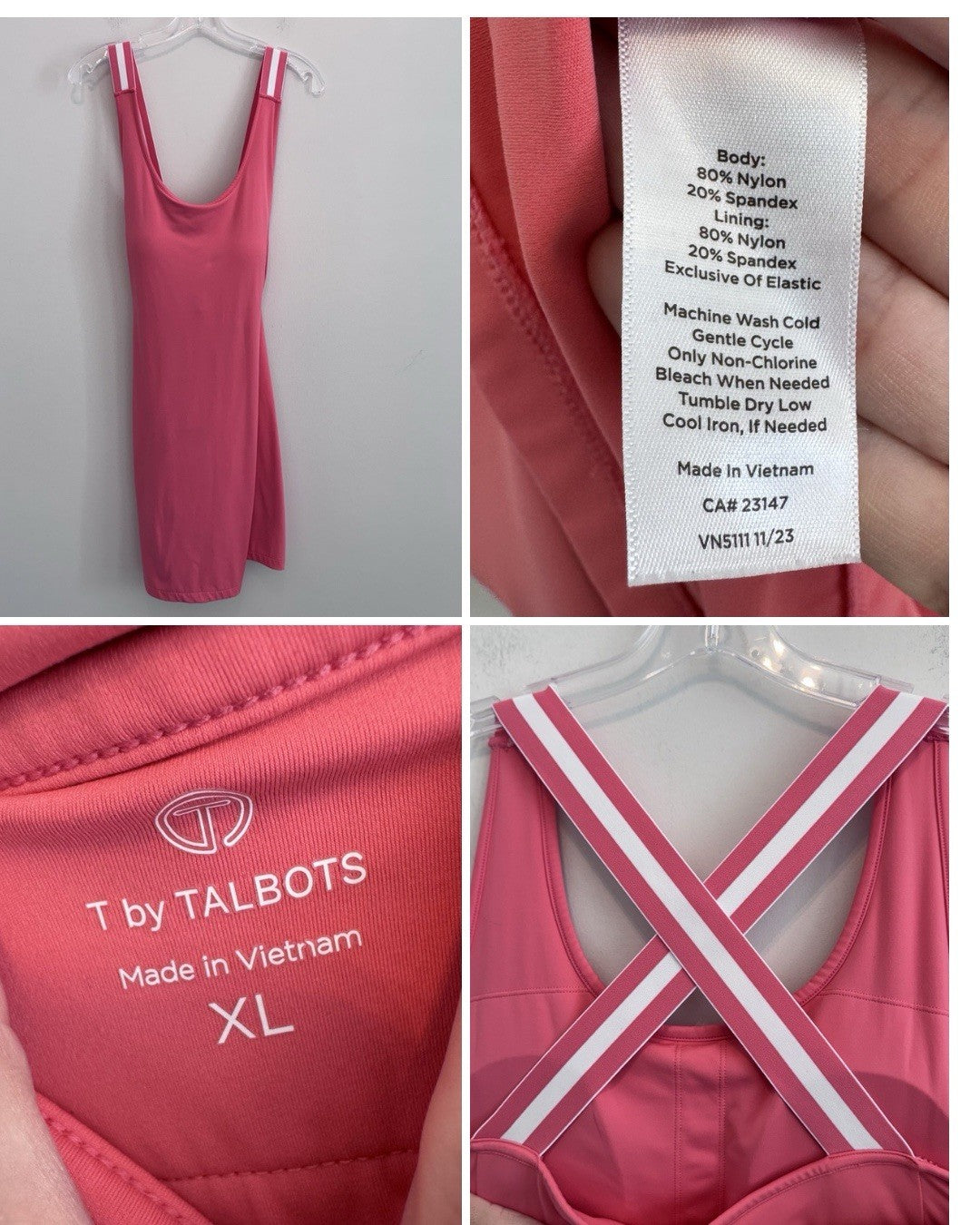 Talbots XL Women’s Clothing Lot Sweater Vest Tops Dress Pink Blue 5Pc Shirt NWT